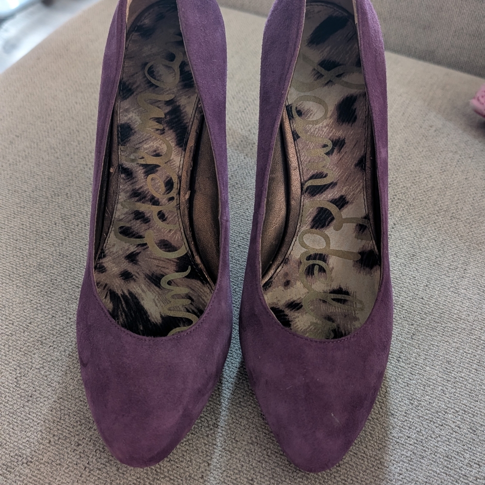 Sam Edelman Purple Heels